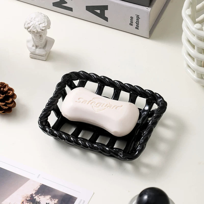 Elegant Ceramic Soap Dish 0