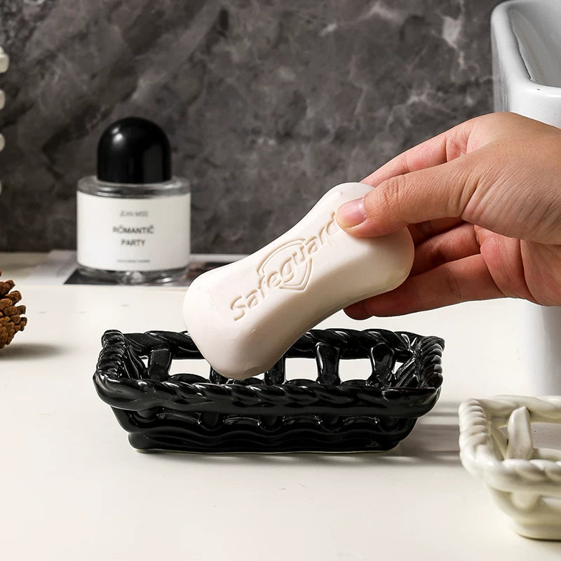 Elegant Ceramic Soap Dish 2