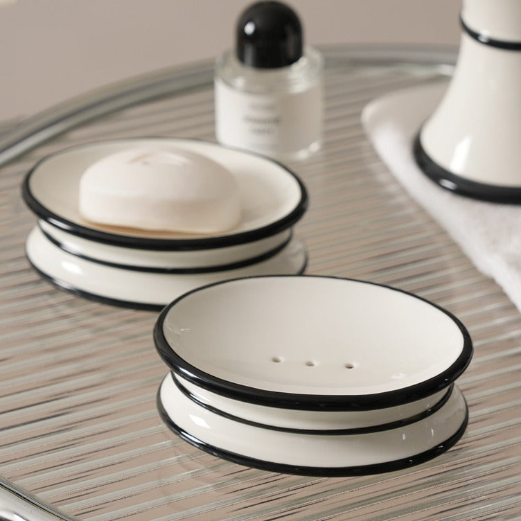 Elegant Ceramic Soap Dish 3