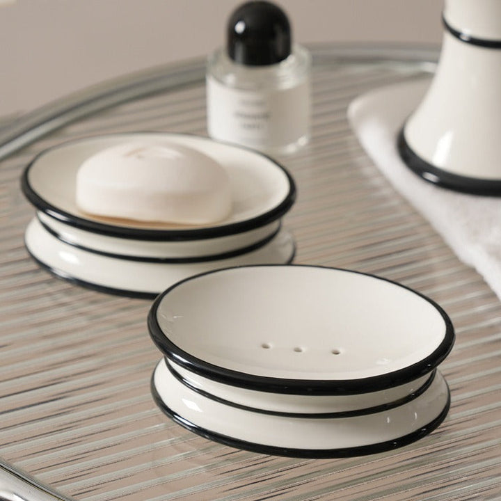 Elegant Ceramic Soap Dish 3