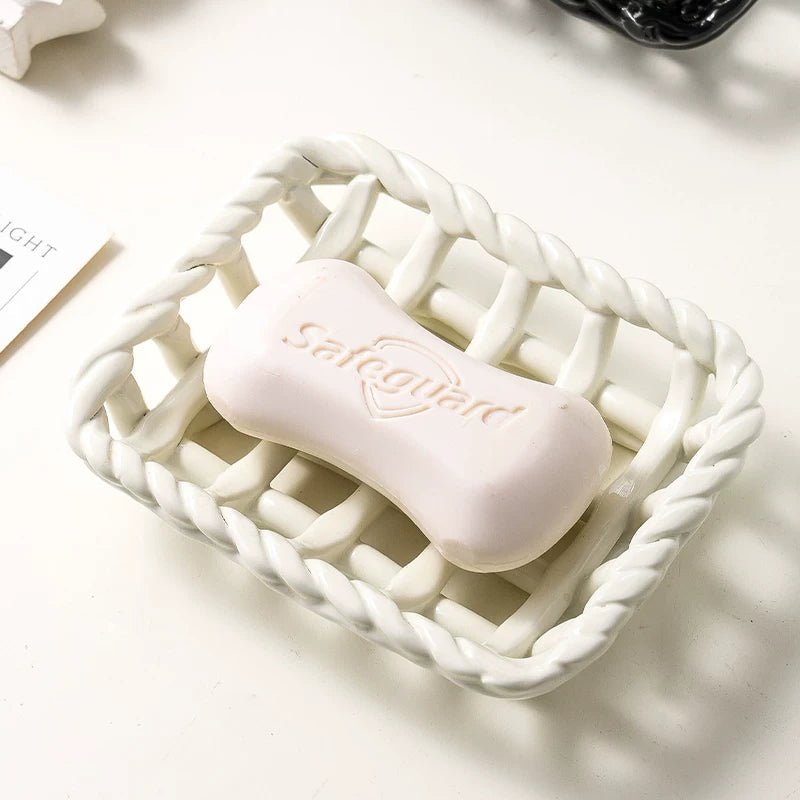Elegant Ceramic Soap Dish 4