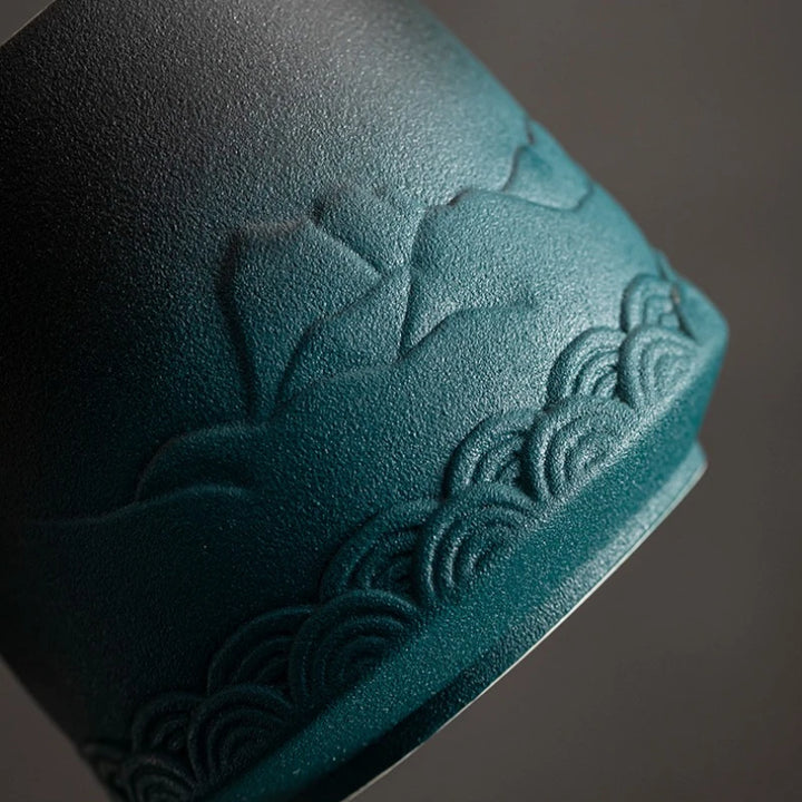 Elegant Ceramic Strainer Mug 4