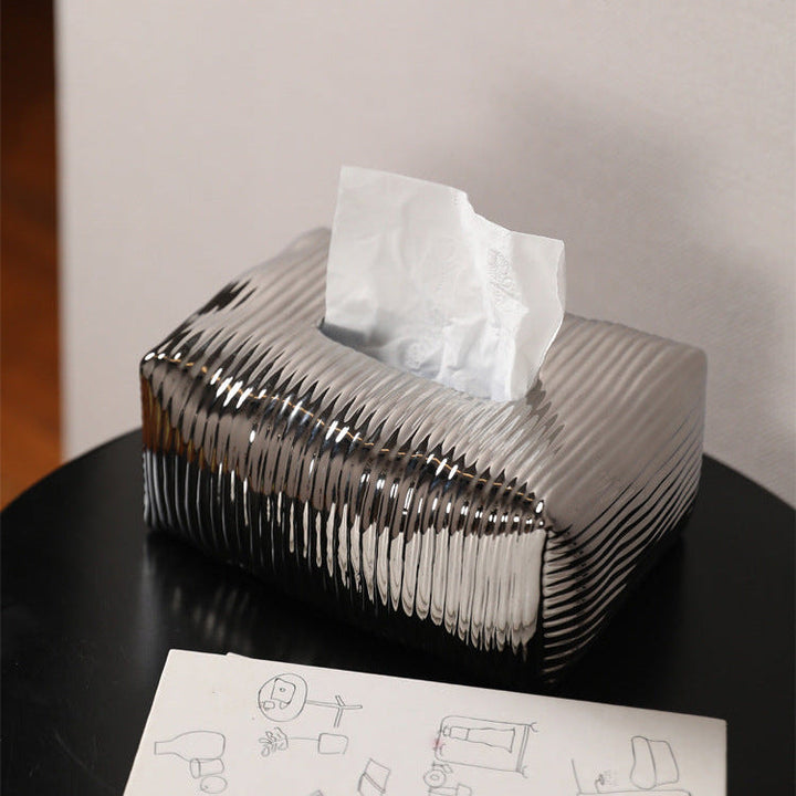 Elegant Ceramic Tissue Box Cover 0