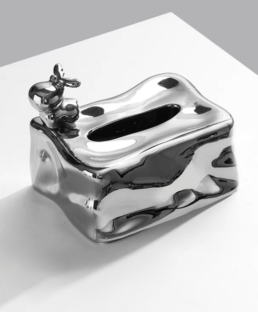 Elegant Ceramic Tissue Box Cover 11