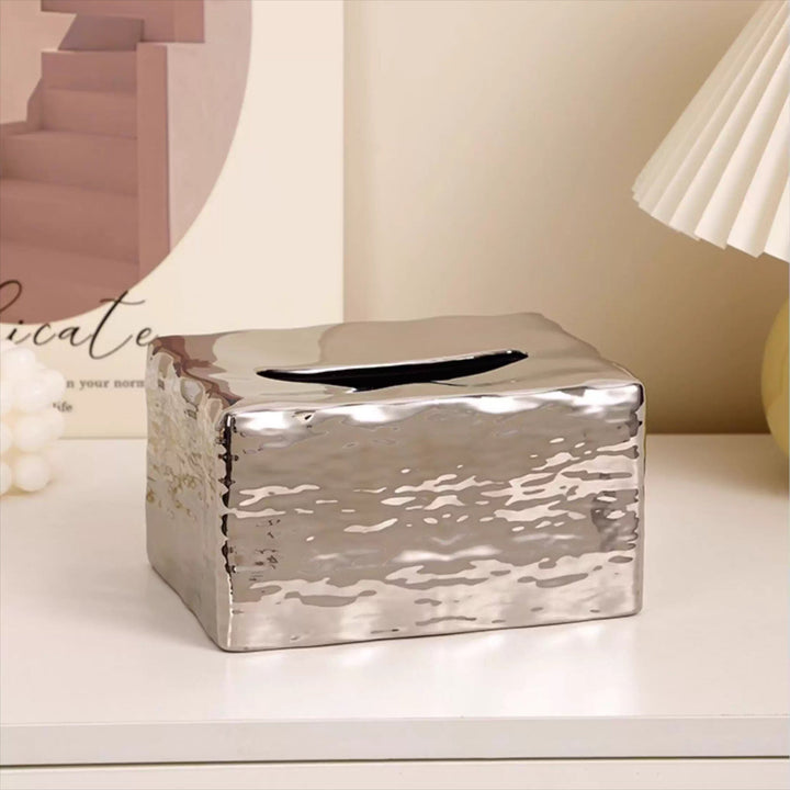 Elegant Ceramic Tissue Box Cover 1