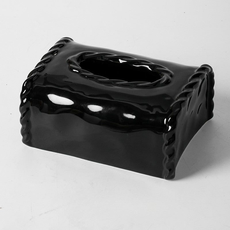 Elegant Ceramic Tissue Box Cover 2