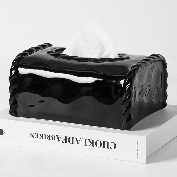 Elegant Ceramic Tissue Box Cover 3