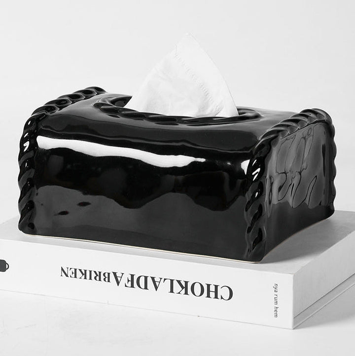 Elegant Ceramic Tissue Box Cover 3