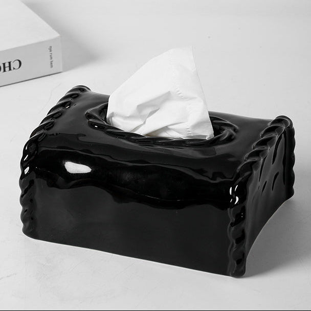 Elegant Ceramic Tissue Box Cover 4