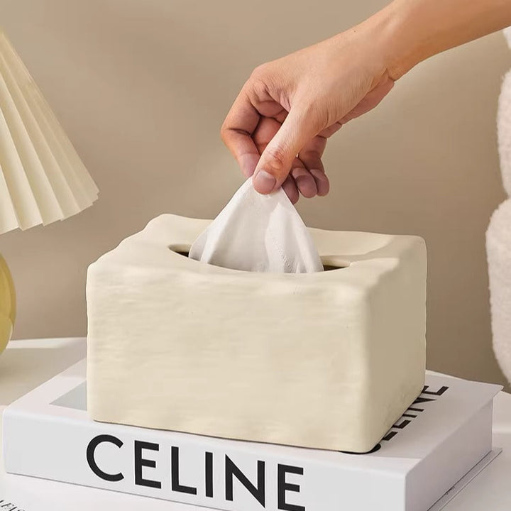 Elegant Ceramic Tissue Box Cover 4