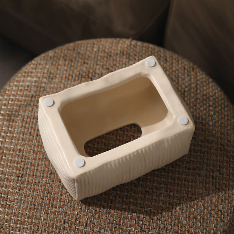 Elegant Ceramic Tissue Box Cover 4