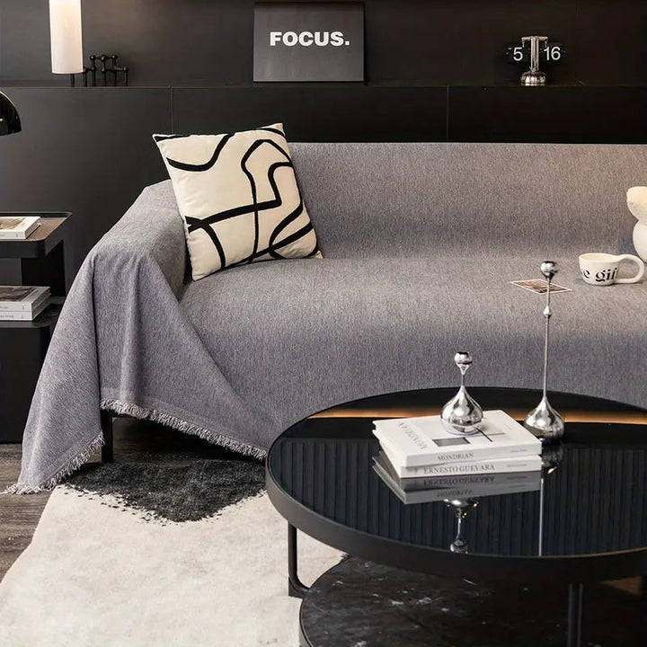 Elegant Chenille Couch Cover 1