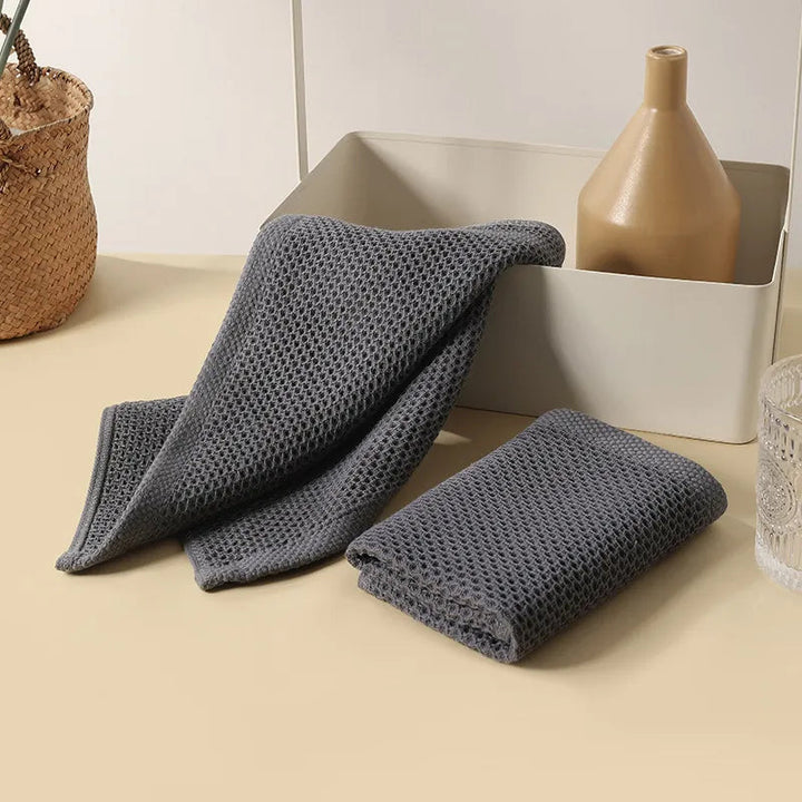 Elegant Cotton Honeycomb Towels 2