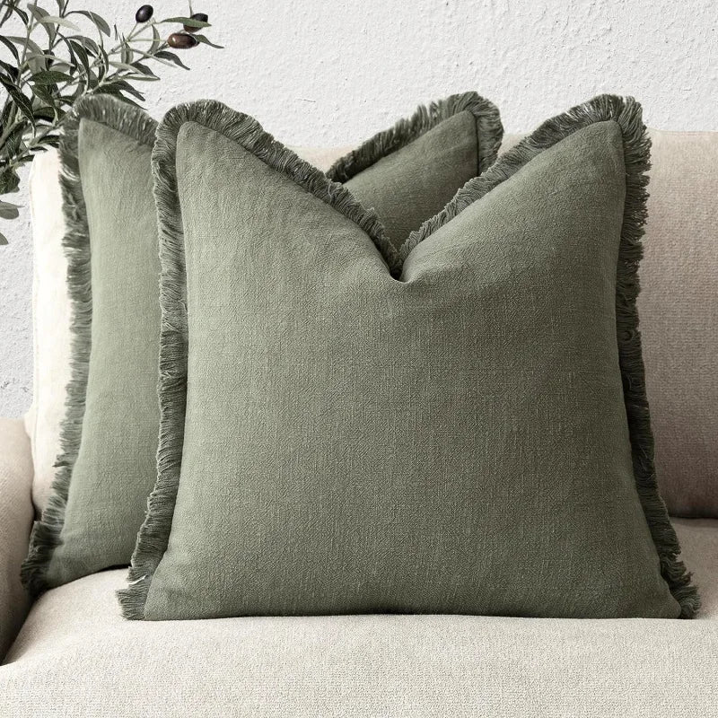 Elegant Cotton Linen Covers 0