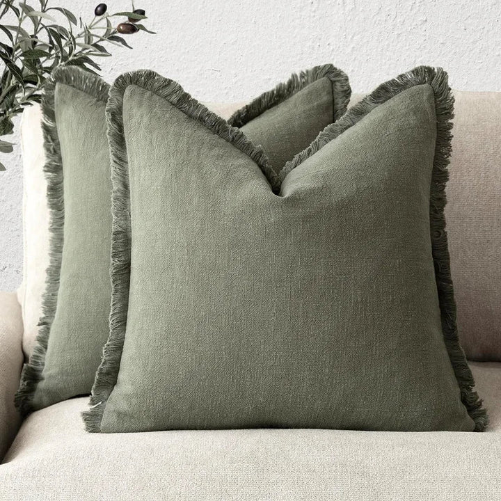 Elegant Cotton Linen Covers 0