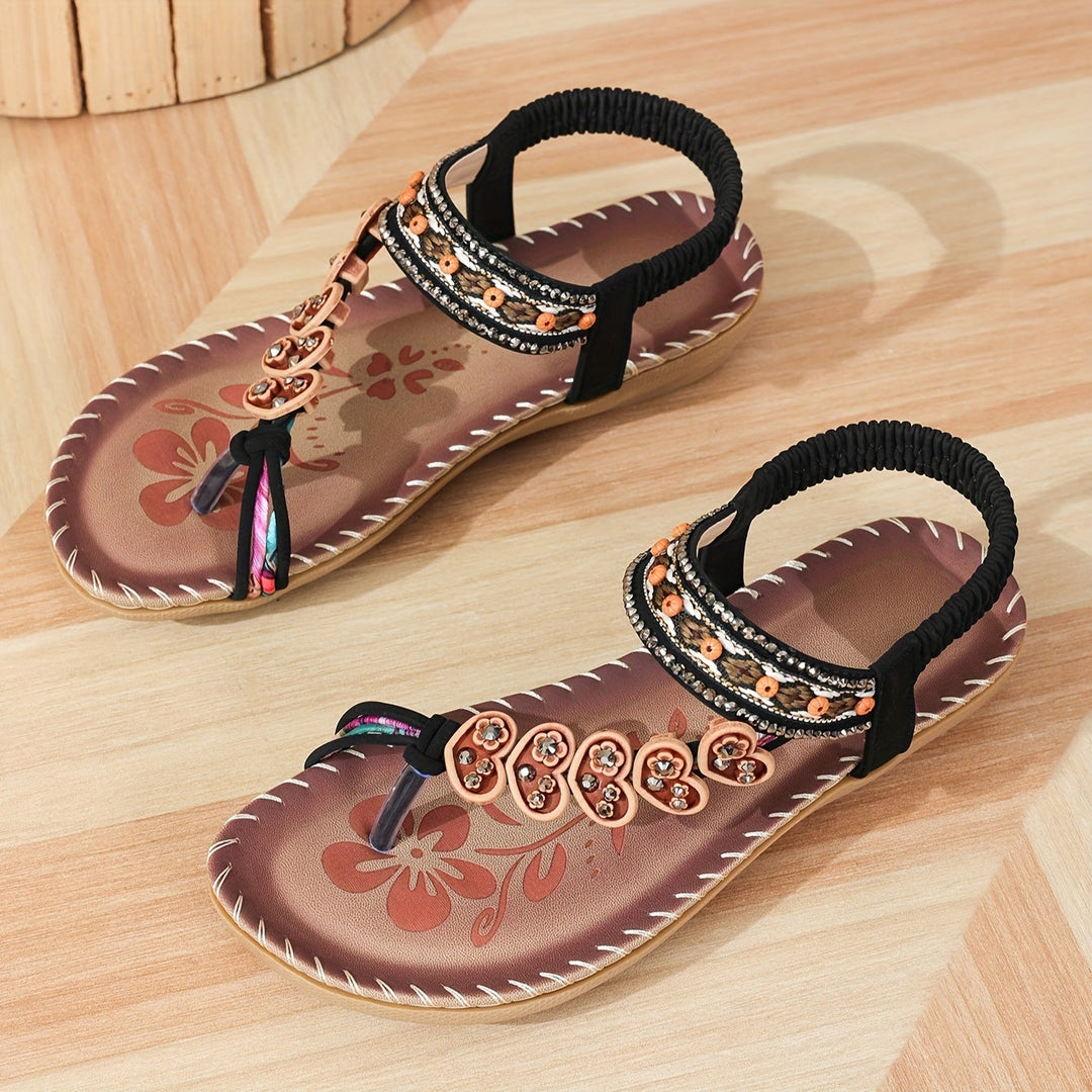 Elegant Faux Leather Sandals for Women 3