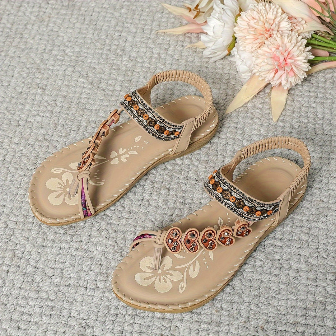 Elegant Faux Leather Sandals for Women 5