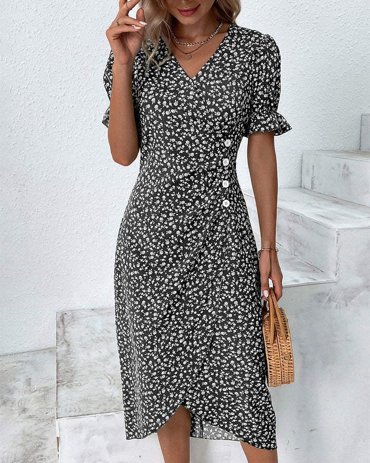 Elegant Floral Summer Dress 7