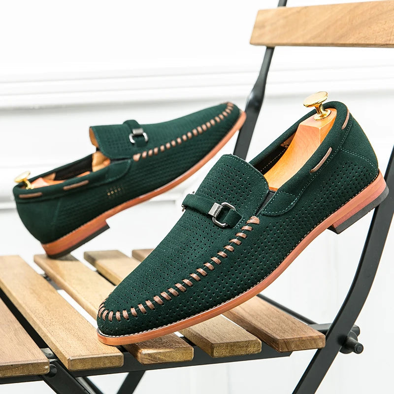 Elegant Genuine Leather Loafers 0