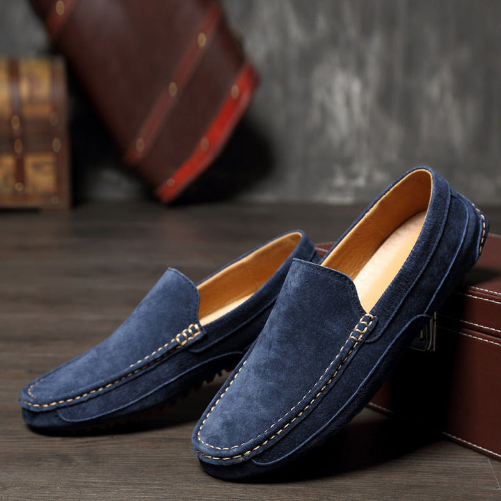Elegant Genuine Suede Loafers 2