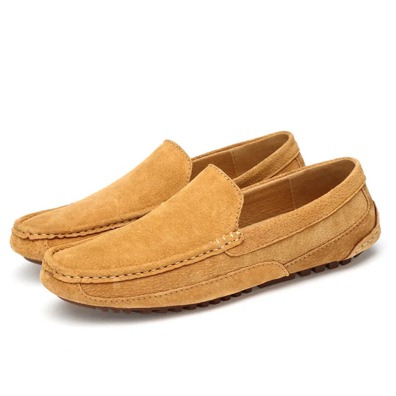 Elegant Genuine Suede Loafers 4