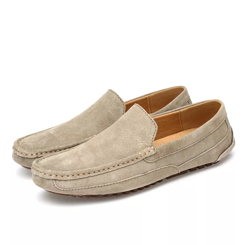 Elegant Genuine Suede Loafers 7
