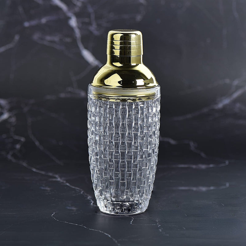 Elegant Glass Cocktail Shaker 2