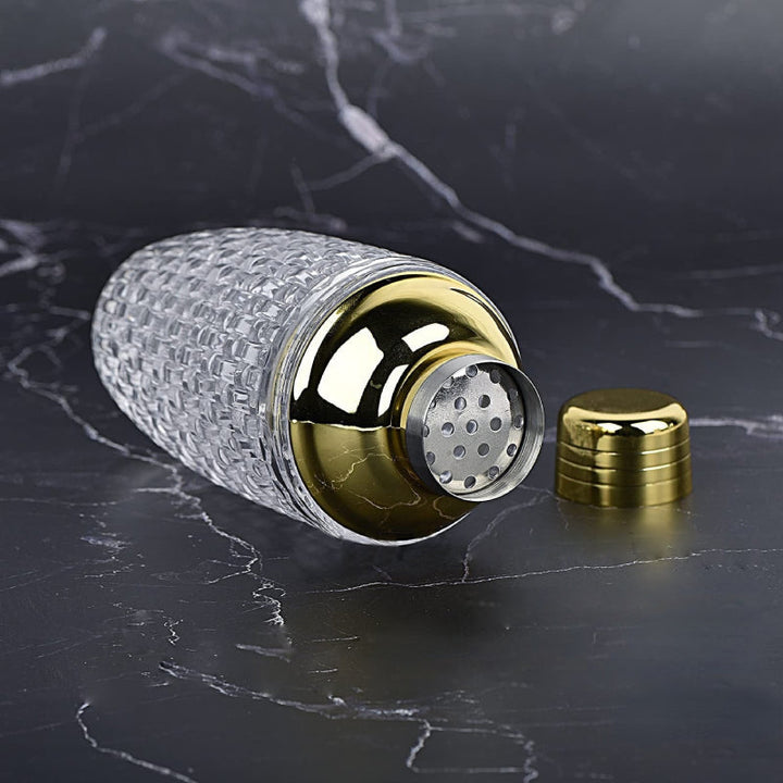 Elegant Glass Cocktail Shaker 3