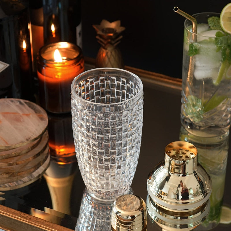 Elegant Glass Cocktail Shaker 6