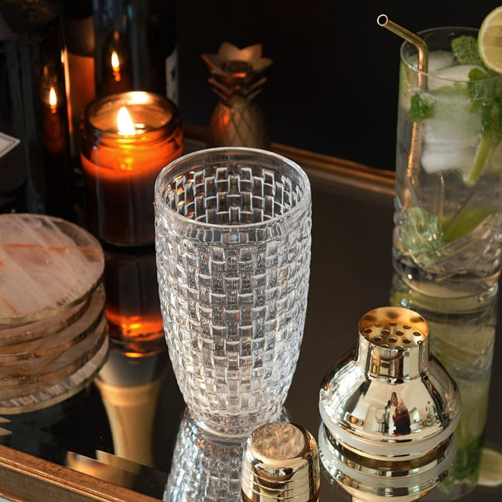Elegant Glass Cocktail Shaker 6