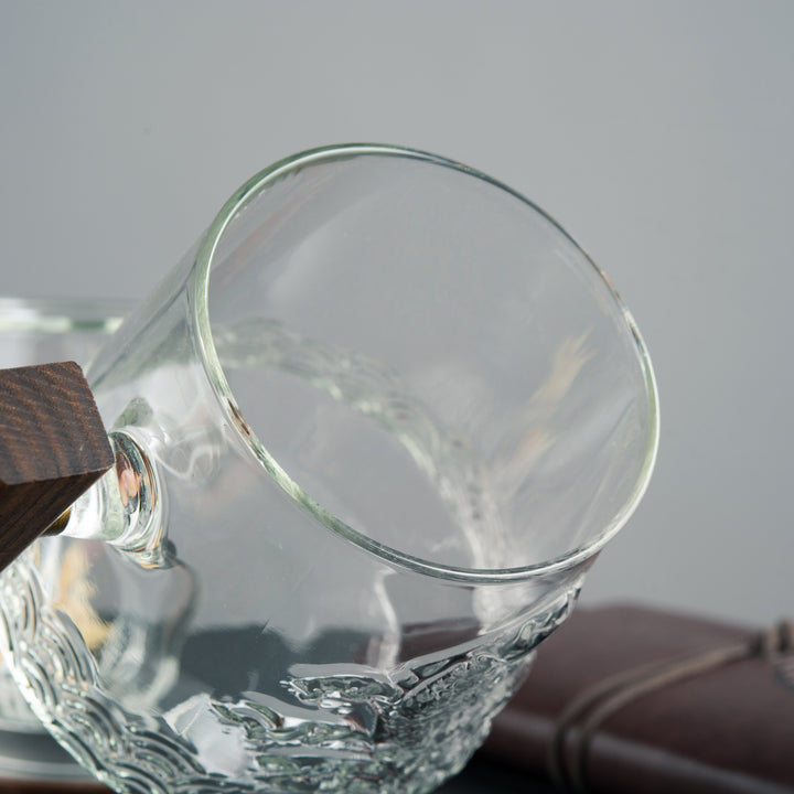Elegant Glass Coffee Mug 2