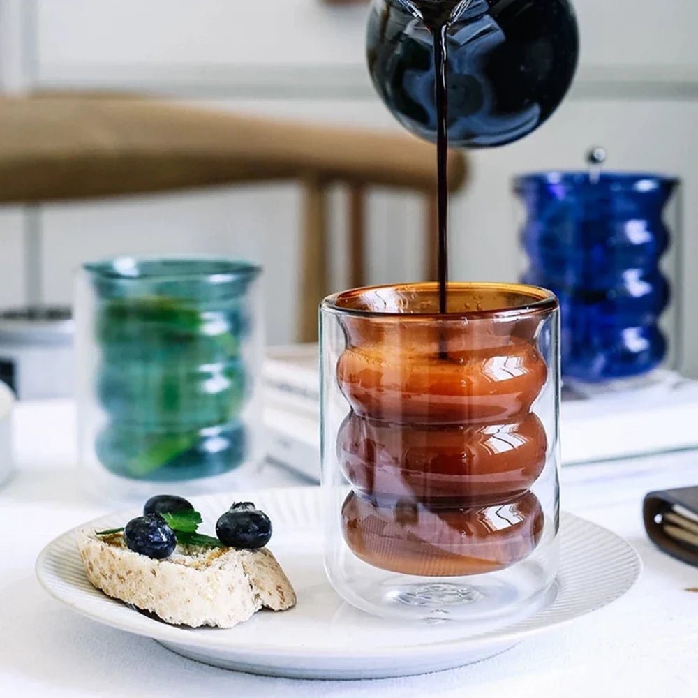 Elegant Glass Coffee Mug 3