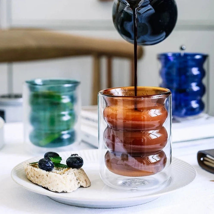 Elegant Glass Coffee Mug 3