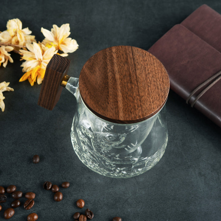 Elegant Glass Coffee Mug 6