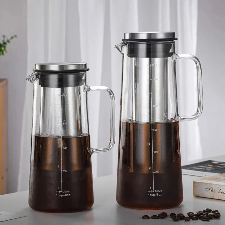 Elegant Glass Cold Brew Coffee Maker 0
