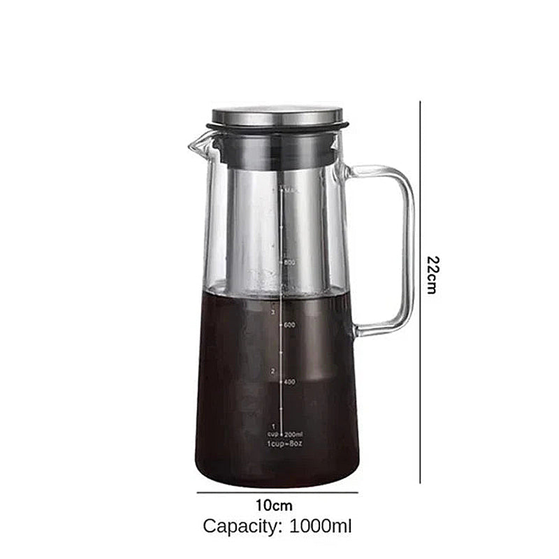 Elegant Glass Cold Brew Coffee Maker 4