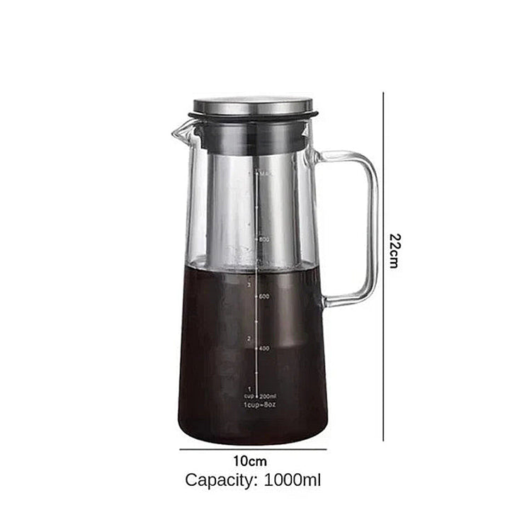Elegant Glass Cold Brew Coffee Maker 4