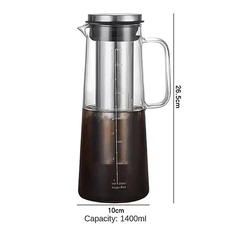 Elegant Glass Cold Brew Coffee Maker 5