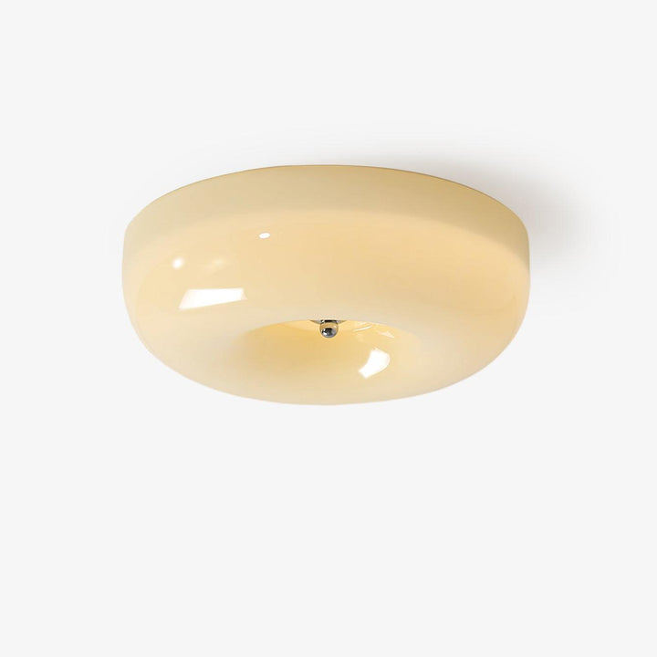 Elegant Glass Flush Mount Ceiling Light 1