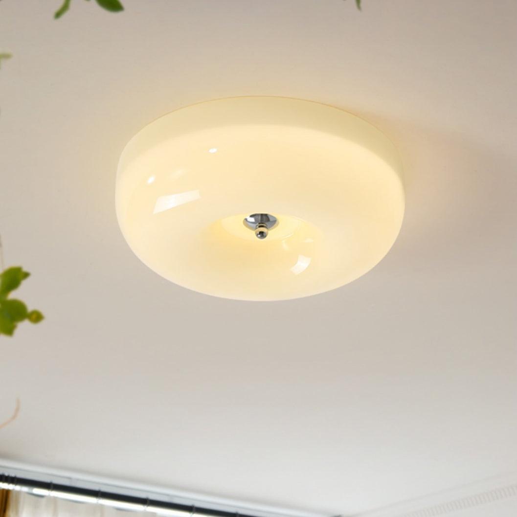 Elegant Glass Flush Mount Ceiling Light 2