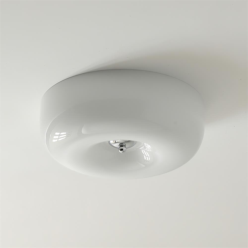 Elegant Glass Flush Mount Ceiling Light 9