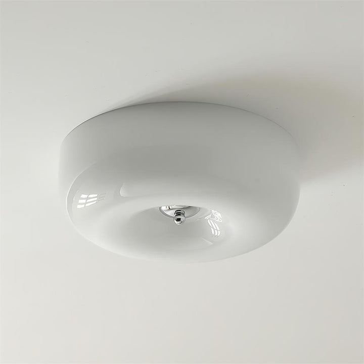 Elegant Glass Flush Mount Ceiling Light 9