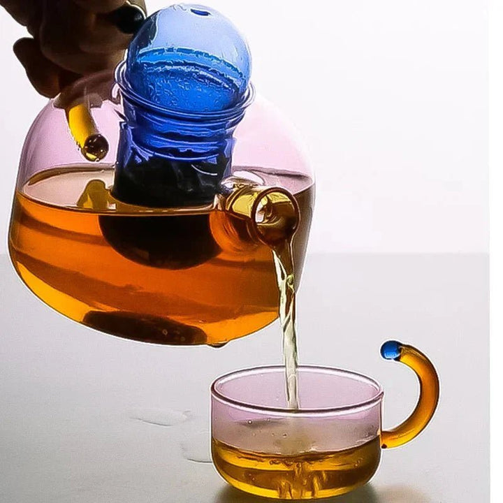 Elegant Glass Kettle Set 2
