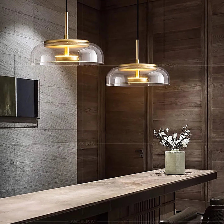 Elegant Glass Pendant Light 4