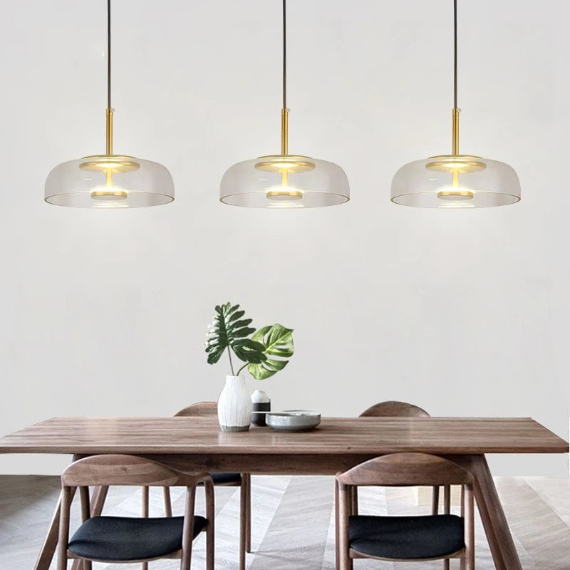 Elegant Glass Pendant Light 5