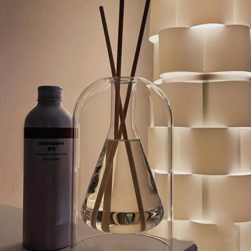 Elegant Glass Reed Diffuser Bottle 2