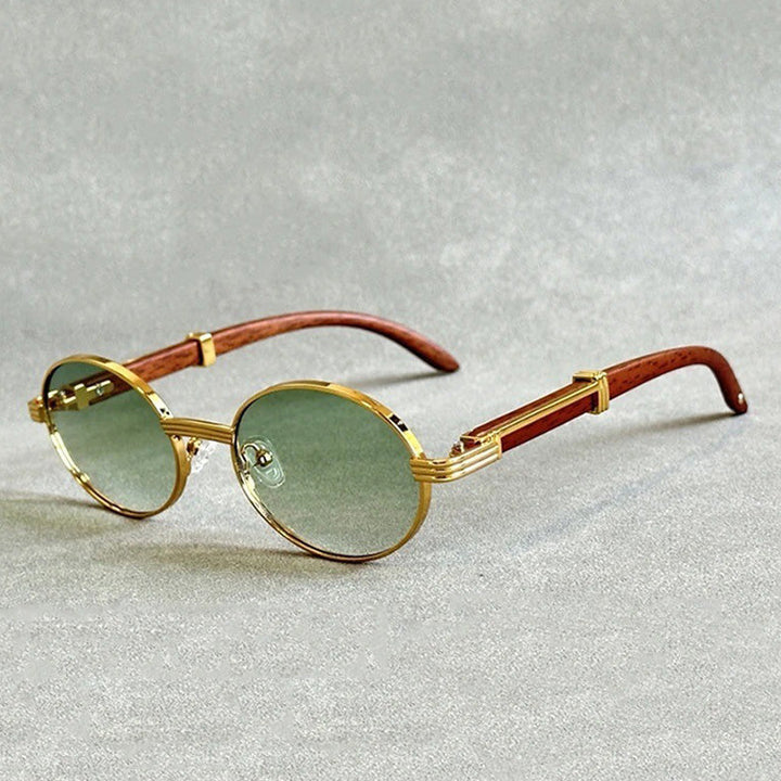 Elegant Gold-Tone Sunglasses 0