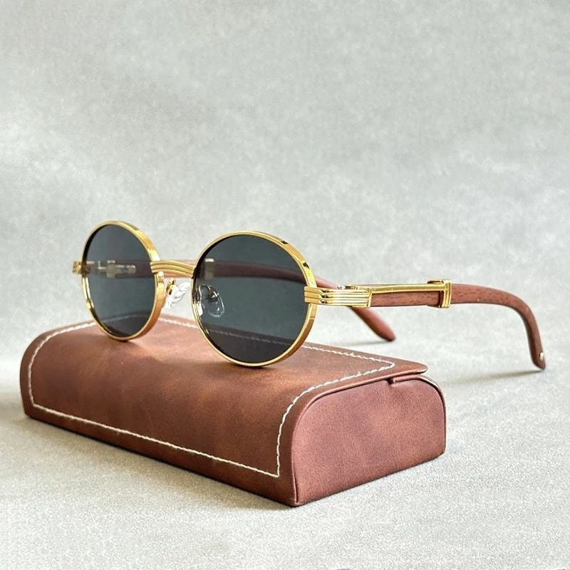 Elegant Gold-Tone Sunglasses 1
