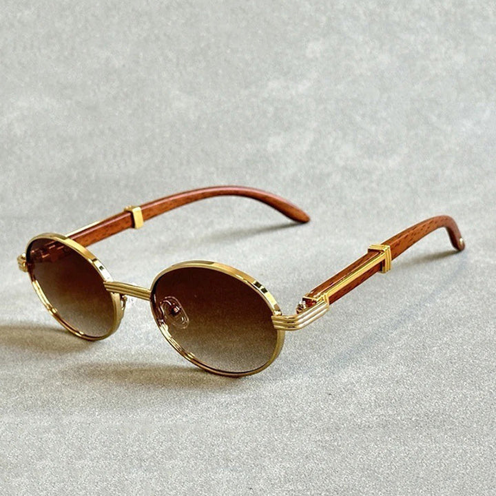 Elegant Gold-Tone Sunglasses 3