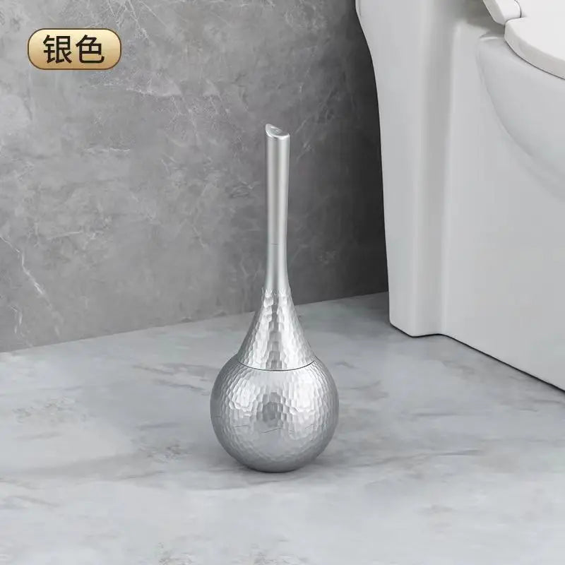 Elegant Gold Toilet Brush Set 10